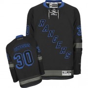 New York Rangers ＃30 Men's Henrik Lundqvist Reebok Premier Black Ice Jersey