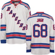 New York Rangers ＃68 Men's Jaromir Jagr Reebok Premier White Away Jersey