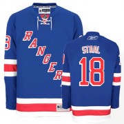 New York Rangers ＃18 Men's Marc Staal Reebok Authentic Royal Blue Home Jersey