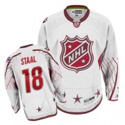 New York Rangers ＃18 Men's Marc Staal Reebok Authentic White 2011 All Star Jersey