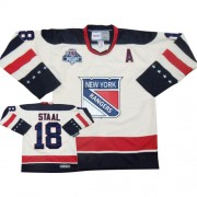 New York Rangers ＃18 Men's Marc Staal Reebok Authentic White Winter Classic Jersey