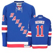 New York Rangers ＃11 Men's Mark Messier Reebok Authentic Royal Blue Home Jersey
