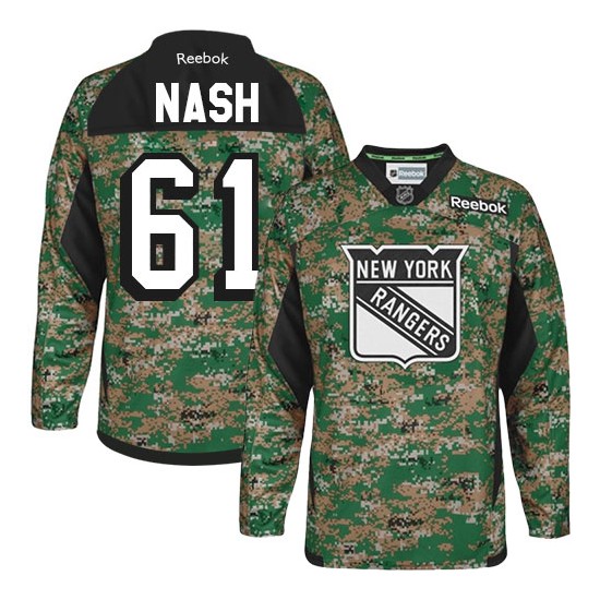 صابونيه النيله Adidas Rangers #61 Rick Nash Camo Authentic 2017 Veterans Day Stitched NHL Jersey صابونيه النيله