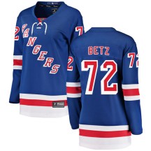 New York Rangers Women's Nick Betz Fanatics Branded Breakaway Blue Home Jersey
