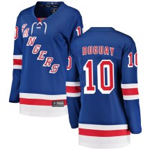 New York Rangers Women's Ron Duguay Fanatics Branded Breakaway Blue Home Jersey
