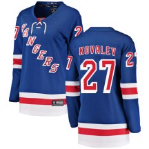 New York Rangers Women's Alex Kovalev Fanatics Branded Breakaway Blue Home Jersey