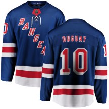 New York Rangers Men's Ron Duguay Fanatics Branded Breakaway Blue Home Jersey