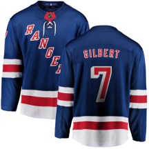 New York Rangers Men's Rod Gilbert Fanatics Branded Breakaway Blue Home Jersey