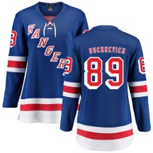 New York Rangers Women's Pavel Buchnevich Fanatics Branded Breakaway Blue Home Jersey