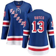 New York Rangers Women's Kevin Hayes Fanatics Branded Breakaway Blue Home Jersey