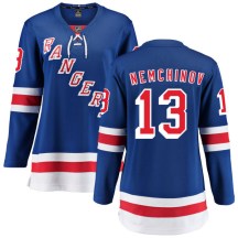 New York Rangers Women's Sergei Nemchinov Fanatics Branded Breakaway Blue Home Jersey