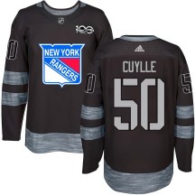 New York Rangers Youth Will Cuylle Authentic Black 1917-2017 100th Anniversary Jersey