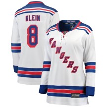 New York Rangers Women's Kevin Klein Fanatics Branded Breakaway White Away Jersey
