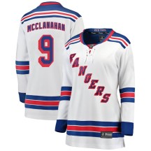 New York Rangers Women's Rob Mcclanahan Fanatics Branded Breakaway White Away Jersey