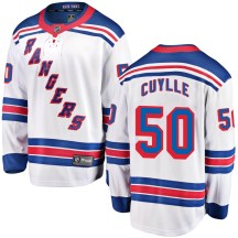 New York Rangers Men's Will Cuylle Fanatics Branded Breakaway White Away Jersey