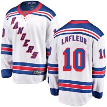 New York Rangers Men's Guy Lafleur Fanatics Branded Breakaway White Away Jersey