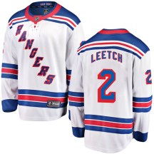 New York Rangers Men's Brian Leetch Fanatics Branded Breakaway White Away Jersey