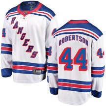 New York Rangers Men's Matthew Robertson Fanatics Branded Breakaway White Away Jersey