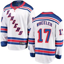 New York Rangers Men's Blake Wheeler Fanatics Branded Breakaway White Away Jersey