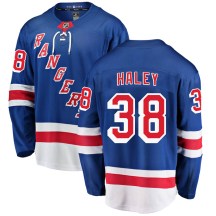 New York Rangers Men's Micheal Haley Fanatics Branded Breakaway Blue Home Jersey