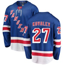 New York Rangers Men's Alex Kovalev Fanatics Branded Breakaway Blue Home Jersey
