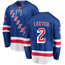 New York Rangers Men's Brian Leetch Fanatics Branded Breakaway Blue Home Jersey