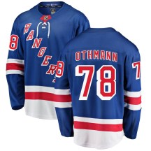 New York Rangers Men's Brennan Othmann Fanatics Branded Breakaway Blue Home Jersey