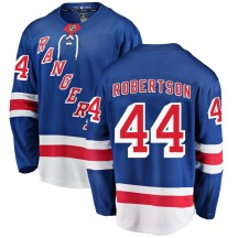 New York Rangers Men's Matthew Robertson Fanatics Branded Breakaway Blue Home Jersey