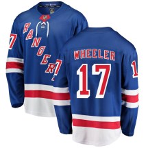 New York Rangers Men's Blake Wheeler Fanatics Branded Breakaway Blue Home Jersey
