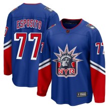 New York Rangers Men's Phil Esposito Fanatics Branded Breakaway Royal Special Edition 2.0 Jersey