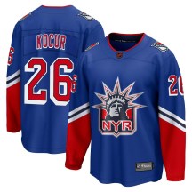New York Rangers Men's Joe Kocur Fanatics Branded Breakaway Royal Special Edition 2.0 Jersey