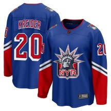 New York Rangers Men's Chris Kreider Fanatics Branded Breakaway Royal Special Edition 2.0 Jersey