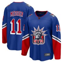 New York Rangers Men's Mark Messier Fanatics Branded Breakaway Royal Special Edition 2.0 Jersey