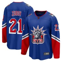 New York Rangers Men's Sergei Zubov Fanatics Branded Breakaway Royal Special Edition 2.0 Jersey