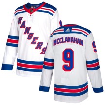 New York Rangers Youth Rob Mcclanahan Adidas Authentic White Jersey