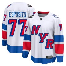 New York Rangers Men's Phil Esposito Fanatics Branded Breakaway White 2024 Stadium Series Jersey