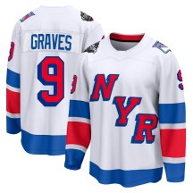 New York Rangers Men's Adam Graves Fanatics Branded Breakaway White 2024 Stadium Series Jersey