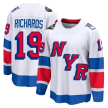 New York Rangers Men's Brad Richards Fanatics Branded Breakaway White 2024 Stadium Series Jersey