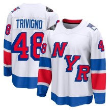 New York Rangers Men's Bobby Trivigno Fanatics Branded Breakaway White 2024 Stadium Series Jersey