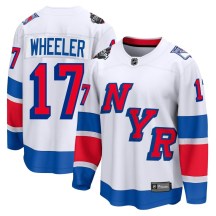 New York Rangers Men's Blake Wheeler Fanatics Branded Breakaway White 2024 Stadium Series Jersey