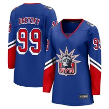 New York Rangers Women's Wayne Gretzky Fanatics Branded Breakaway Royal Special Edition 2.0 Jersey
