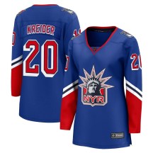 New York Rangers Women's Chris Kreider Fanatics Branded Breakaway Royal Special Edition 2.0 Jersey