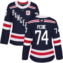 New York Rangers Women's Vince Pedrie Adidas Authentic Navy Blue 2018 Winter Classic Home Jersey