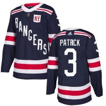 New York Rangers Youth James Patrick Adidas Authentic Navy Blue 2018 Winter Classic Home Jersey