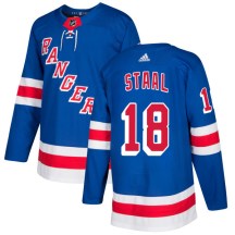 New York Rangers Men's Marc Staal Adidas Authentic Royal Jersey