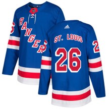 New York Rangers Youth Martin St. Louis Adidas Premier Royal Blue Home Jersey