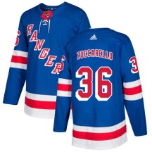New York Rangers Youth Mats Zuccarello Adidas Authentic Royal Blue Home Jersey