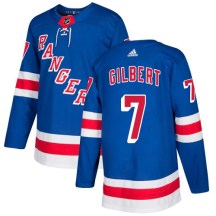 New York Rangers Youth Rod Gilbert Adidas Authentic Royal Blue Home Jersey