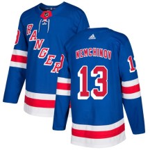 New York Rangers Youth Sergei Nemchinov Adidas Authentic Royal Blue Home Jersey