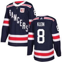 New York Rangers Men's Kevin Klein Adidas Authentic Navy Blue 2018 Winter Classic Jersey
